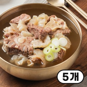 삼춘네 스지 듬뿍 소꼬리 갈비탕, 5개, 600g