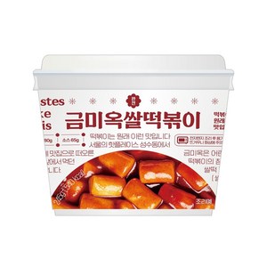 금미옥 쌀떡볶이컵 즉석간편조리 245g x 4개