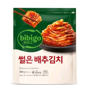 CJ 비비고 썰은배추김치, 800g, 2개