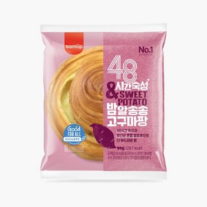 삼립 밤알 송송 고구마팡 90g, 8개