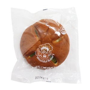 [우리들베이커리] 수제빵 완두앙금빵 (개별포장), 80g, 10개