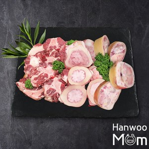 [한우맘] 우족2kg+사골2kg+꼬리반골2kg+잡뼈2kg 총 8kg, 1개