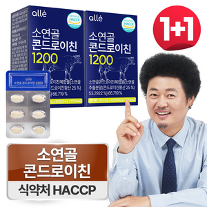 알레 소연골 콘드로이친 1200 식약처 인증 HACCP, 2박스, 60정