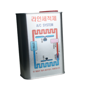 차량용 에어컨 라인 세척제 1L 자동차 에어콘 라인세척액, 1개