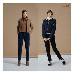 [도티] 24FW 여성 니팅 기모 데님 2종 (DCBW)