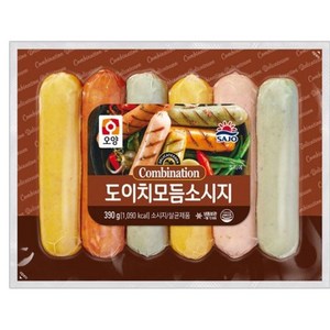 사조오양 도이치 모듬소세지 390g*20개 한박스, 390g, 20개