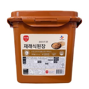 무료 이츠웰 재래식된장(6.5K)/된장라면/즉석된장국/ehlswkd, 6.5kg, 1개