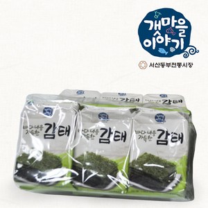 갯마을협동조합 바다내음 가득한 감태, 6개, 4g