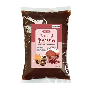 적당한 단맛 건강한 통팥앙금 1kg, 5개