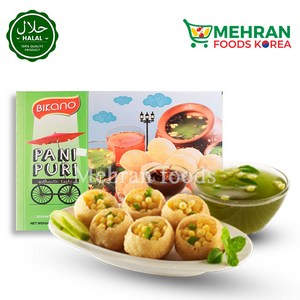 BIKANO Panipuri - Ready to Eat (Complete Set) 300g 파니 푸리 (인도), 1개