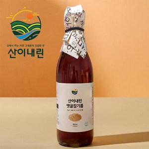 산이내린 옛골 참기름, 1개, 350ml