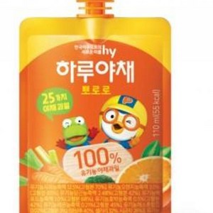 에치와이 new하루야채뽀로로 실온 110ml