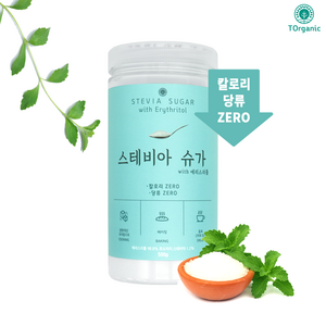 [쓴맛잡은] 효소처리 스테비아 설탕대체당 에리스리톨, 500g, 1개