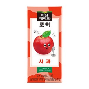 미닛메이드 조이 사과 팩, 195ml, 96개