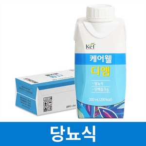 케어웰 디엠 팩(당뇨식), 200ml, 18개