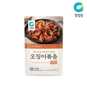 베스트식품 청정원 요리한수 오징어볶음양념 140g x8개, 8개