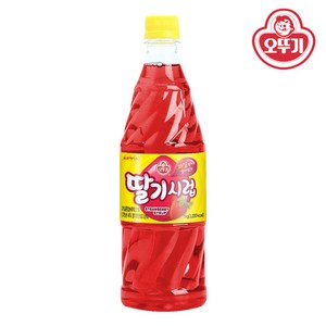 DH 슬러시 딸기향 시럽, 1kg, 15개