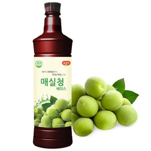 광야 매실청, 970ml, 3개