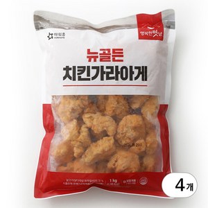 990550(4개씩) +아워홈 뉴골든 뉴치킨 가라아게 1kg 4개 쿠팡, 4개