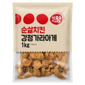 식자재왕 순살치킨 강정가라아게 1kg, 1개