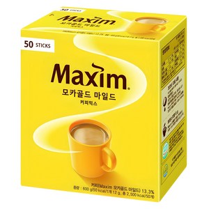 맥심 모카골드믹스, 12g, 50개입, 1박스