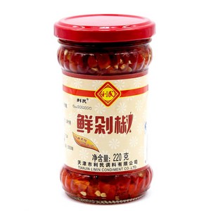 <터보마켓> 중국식품 중국수입 샌둬지오 절임 고추양념장 220g 1병, 1개