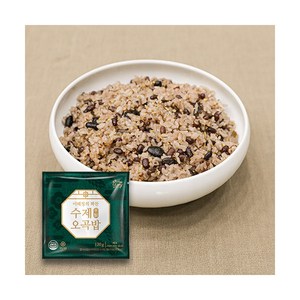 [키친스토리] 빅마마 이혜정의 수제 칠곡밥 120g x 13개 + 국내산 복짓는 나물 90g 7종, 1개