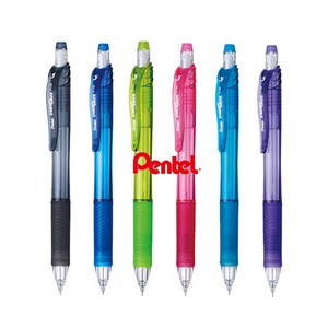 Pentel ENERGIZE X 펜텔 에너자이즈 엑스 샤프 0.5mm (PL105), 블랙