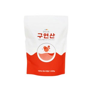 한입 100% 구연산 알파, 1kg, 2개