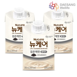 대상웰라이프 뉴케어 고소한검은깨맛 클래식 완전균형영양식, 200ml, 60개