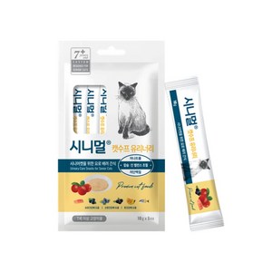 시니멀 캣수프 유리너리 5스틱, 연어맛, 50g, 7개