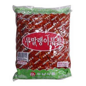 두남식품 무말랭이무침 4kg 1개 한국제조