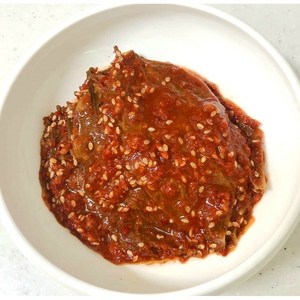 포항 정우네콩잎 양념 단풍콩잎 삭힌 장아찌, 400g, 1개