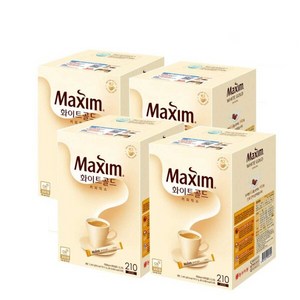 [맥심] 화이트골드 210T x4개입 총840T(C)