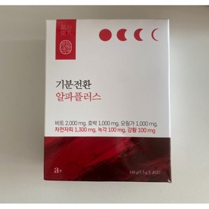 생활약속 기분전환 알파플러스 20포 5박스, 110g, 5개