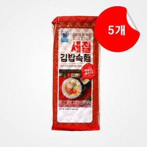 대림 세절김밥속햄 1kg X 5개