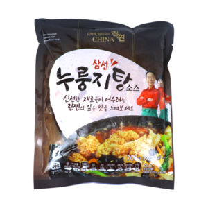 [홈쇼핑] [빠른배송] 린찐 삼선 강황누룽지탕 1팩 + 누룽지 1팩, 2개, 800g