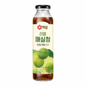 백설 리얼 매실청, 310ml, 5개