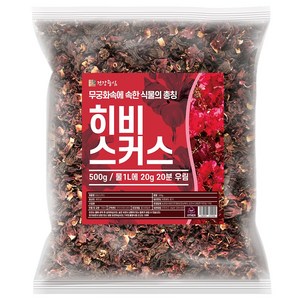 건강중심 히비스커스 꽃잎 차, 500g, 1개입, 2개