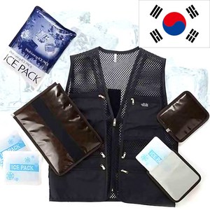노블아이스조끼 국내생산 얼음조끼 쿨조끼 여름작업복