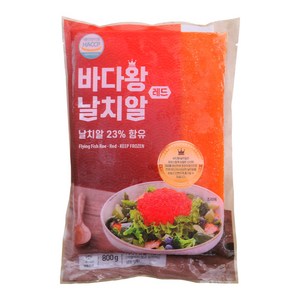 푸드라인_ 바다왕 날치알 레드, 5개, 500g