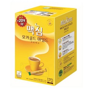 [맥심] 모카골드 마일드 170T (I), 12g, 1개입, 170개