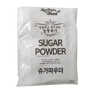 새롬 슈가파우더 1kg, 1개