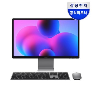 삼성 올인원 프로 DM970AGA-L71AR 14세대 울트라7 4K UHD 27인치 모니터 삼성 올인원PC 일체형PC 일체형컴퓨터, 그레이, 올인원 Po, 2TB, 32GB, WIN11 Home