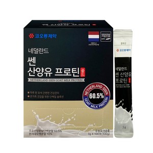 코오롱제약 네델란드 산양유 초유 단백질 100포/초유산양혼합단백60.5%, 300g, 1개