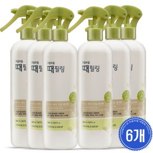 더페이스샵 보들보들 때필링 바디스크럽, 500ml, 6개