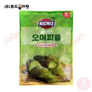 리치스 슬라이스 오이피클 파우치, 3kg, 1개