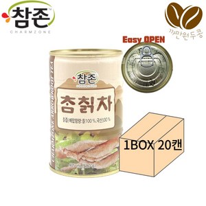 참존 식품 칡차 칡즙 480g 405ml 20캔 까만원두콩, 350ml, 20개