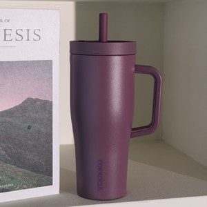 [잠금기능] 콕시클 크루저 cuise 빨대 텀블러 손잡이 대용량 22oz, 1개, 650ml, Mauve