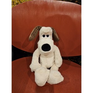 GROMIT 월레스와 그로밋 인형 45cm 강아지 동물 애착, 1개